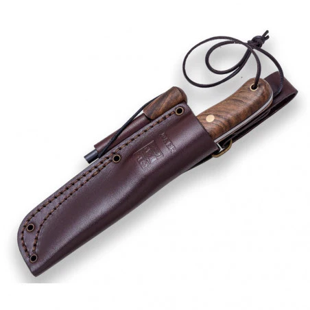 Joker BS9 Canadian Walnut with Ferrocerium - Survival and buscraft knife