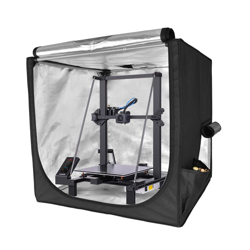 Longer 3D printer constant temperature housing