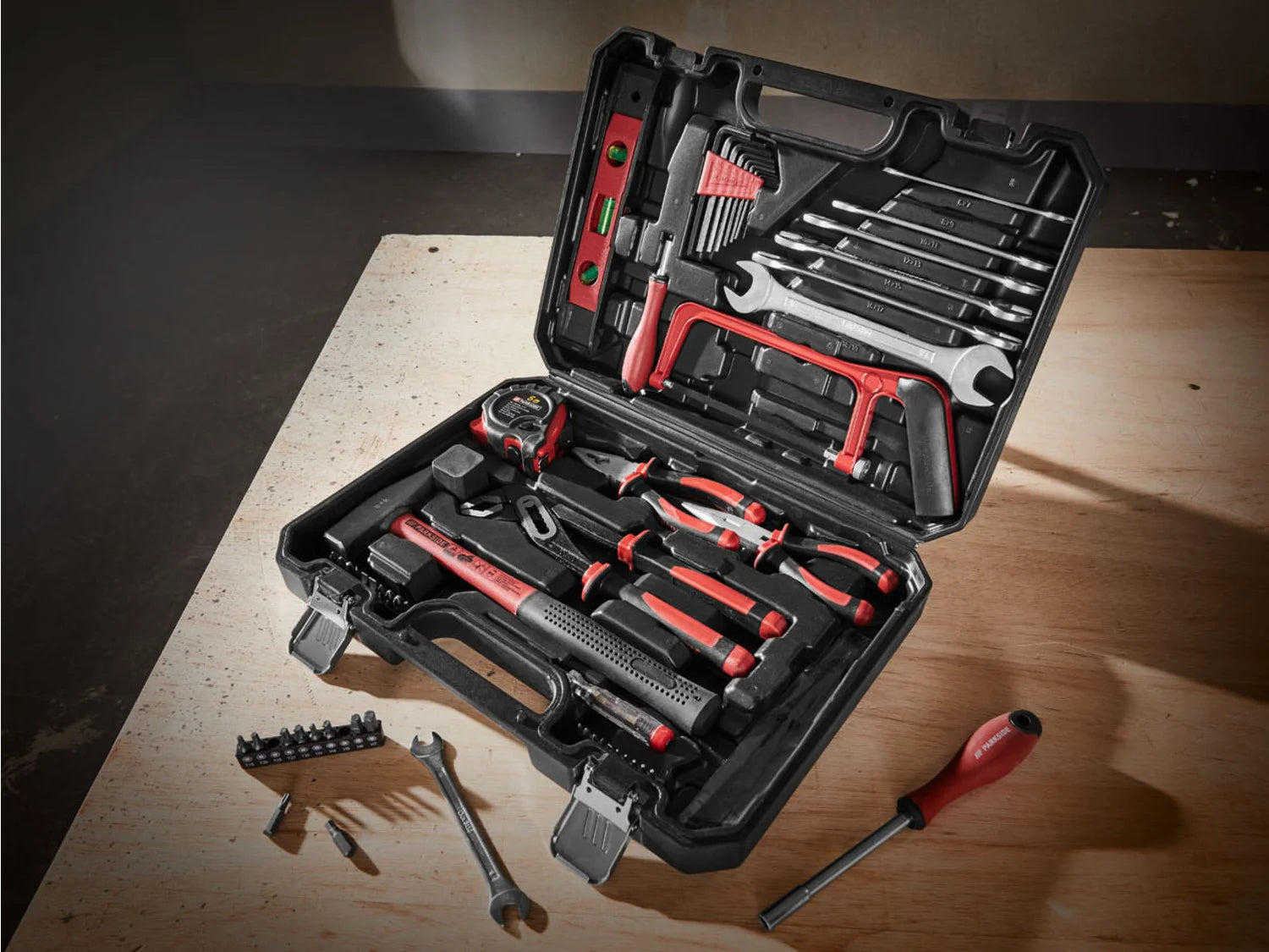 PARKSIDE tool case, 64 pieces