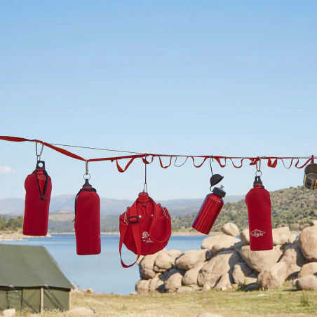 Hosa Aluminum Bike 500 ml red - Cycling water bottle