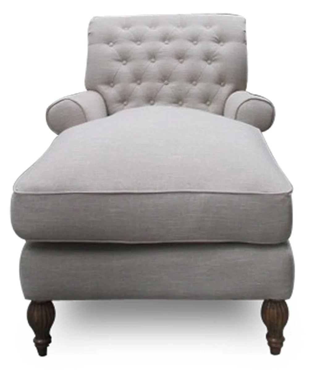 Chesterfield lounge chair natural colors 93 x 149 x H. 94 cm - luxury living room relax armchair