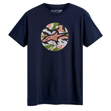 CAMISETA ALPINESTARs CAMO DISK AZUL