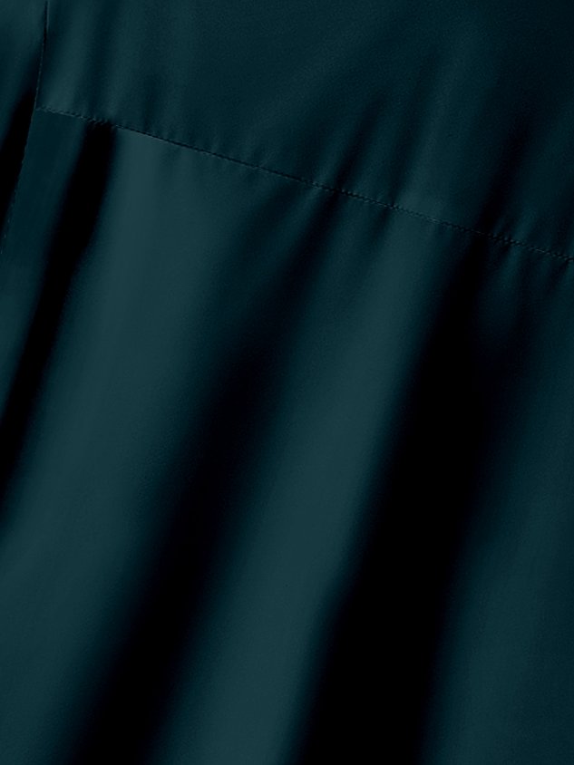 Mermaid Chest Pocket Short Sleeve Bowling Shirt