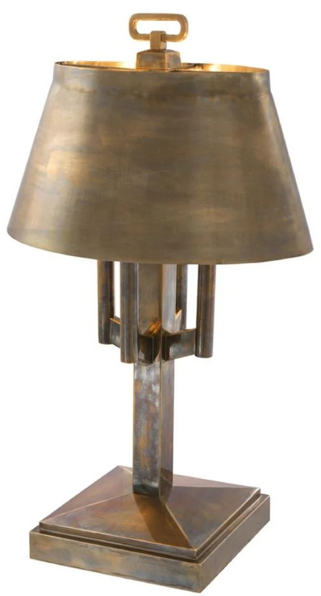 Luxury table lamp vintage brass colored Ø 52 x H. 85 cm - Hotel & Restaurant table lamp
