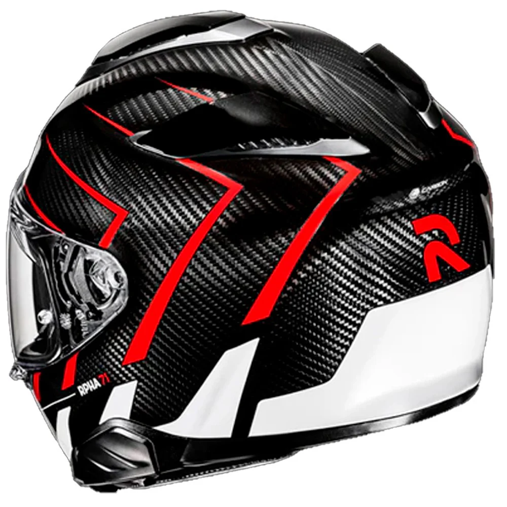 HJC RPHA 71 CARBON CANO HELMET - BLACK / RED