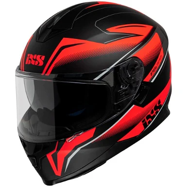 CASCO IXS 1100 2.3 - NEGRO / ROJO