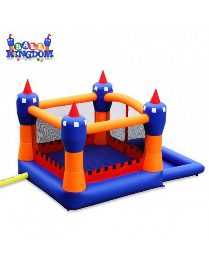 Ball Kingdom Inflatable Bounce House and Ball Pit from Blast Zone