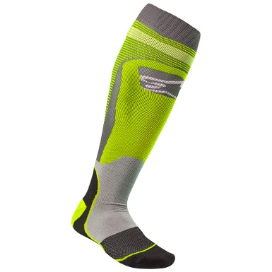 ALPINESTARS MX PLUS1 SOCKS YELLOW / GRAY