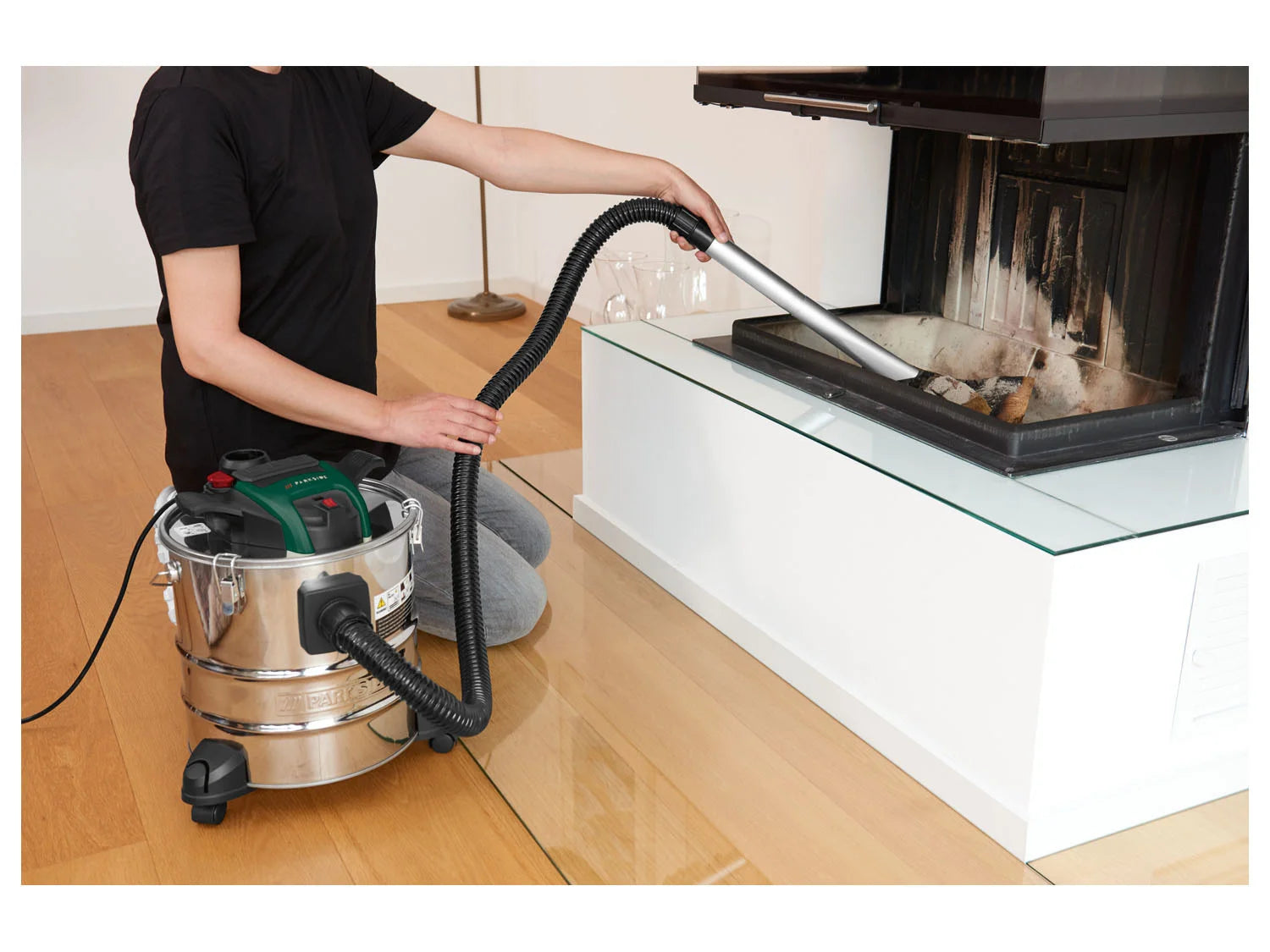 PARKSIDE Ash vacuum cleaner PAS 1200 F5, 1200 W, 18 l