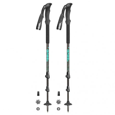 Pinguin Shock FL/TL Foam azul-Bastones de trekking