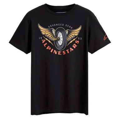 CAMISETA ALPINESTARS FLYER NEGRO