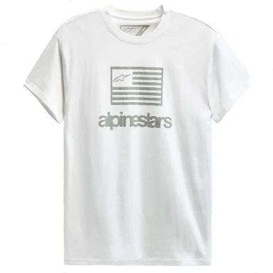 ALPINESTARS FLAG WHITE T-SHIRT