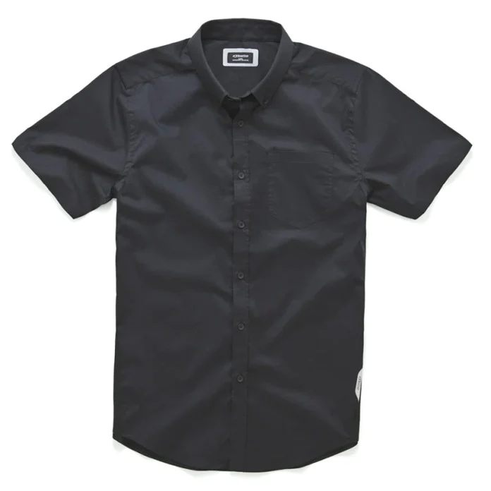 CAMISA ALPINESTARS AERO SHORT SLEEVES NEGRO