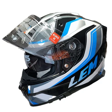 CASCO LEM VZN GRAPHIC AZUL / NEGRO