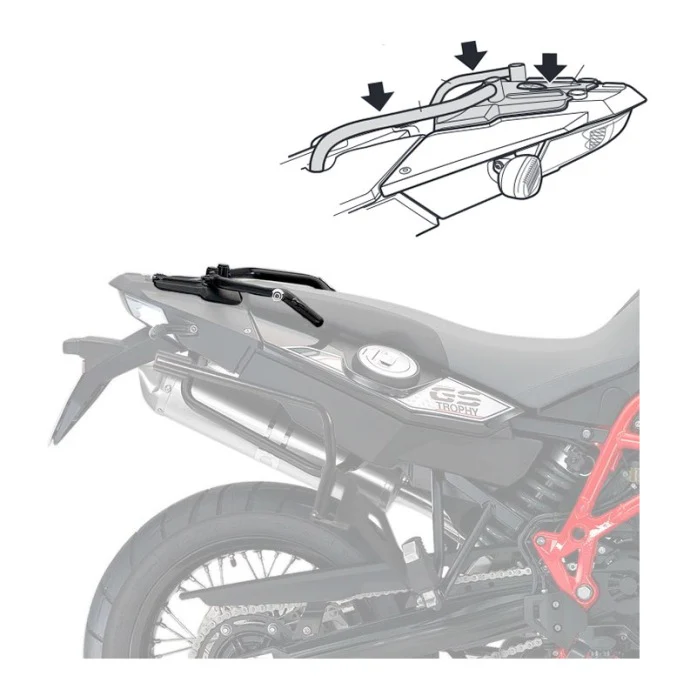 ANCLAJE LATERAL SHAD W0FG88IF 3P SYSTEM - BMW F650 GS/F700 GS/F8