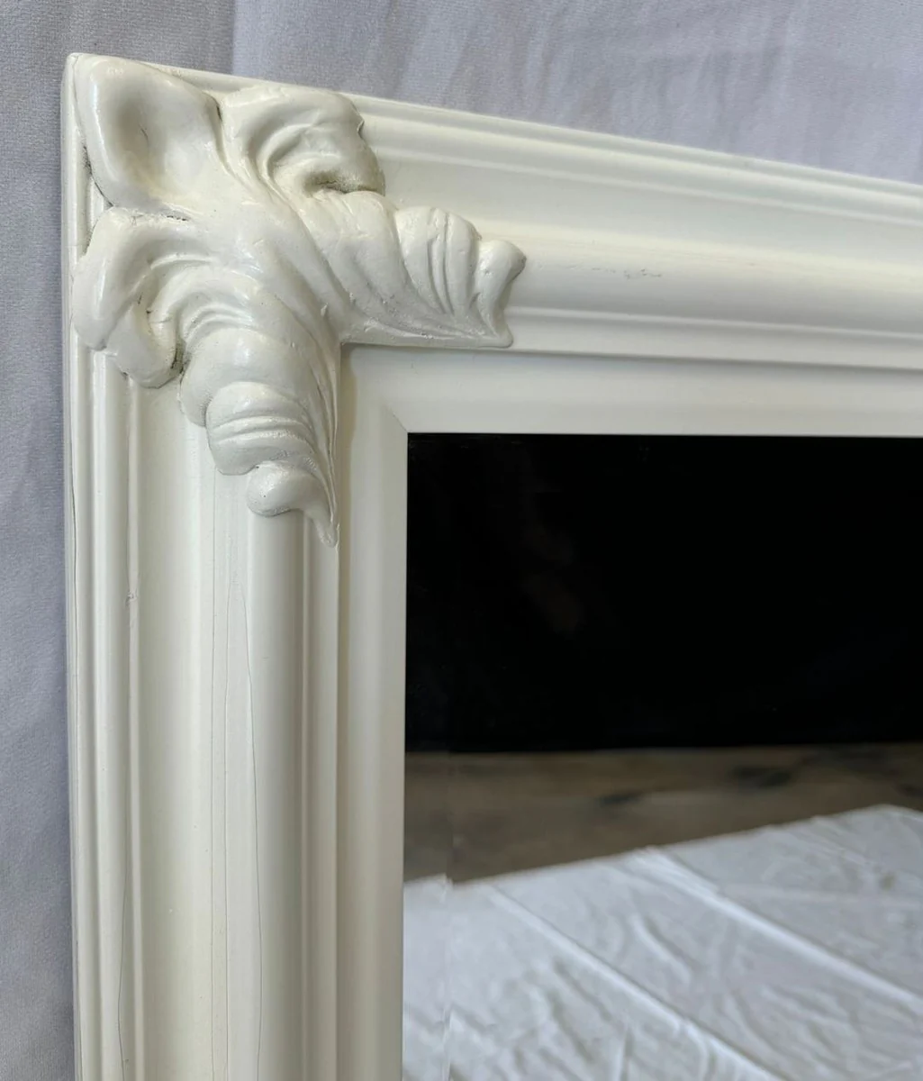 Baroque mirror white 80 x H. 70 cm - Baroque furniture