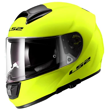 LS2 FF397 V-TECH HELMET SINGLE COLOR YELLOW