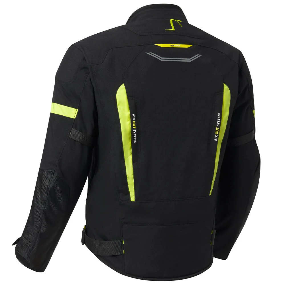 OUT DELTA JACKET - BLACK / FLUOR