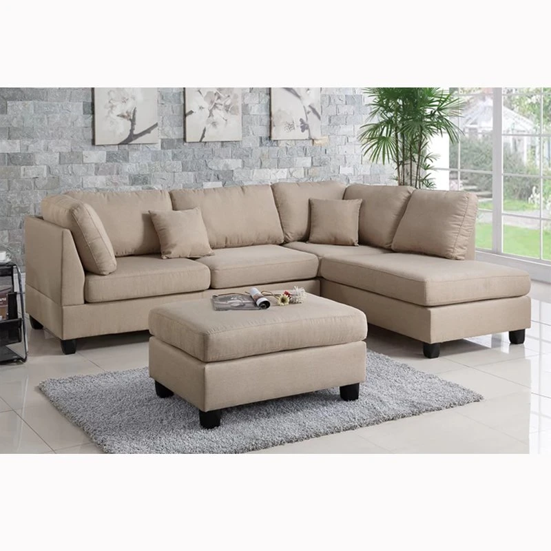 Hemphill 104" Wide Reversible Sofa & Chaise With Ottoman