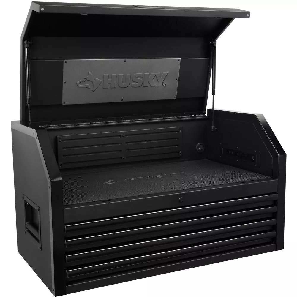 INDUSTRIE 41 IN. W X 21.5 IN. D 4-DRAWER TOP TOOL CHEST IN MATTE BLACK