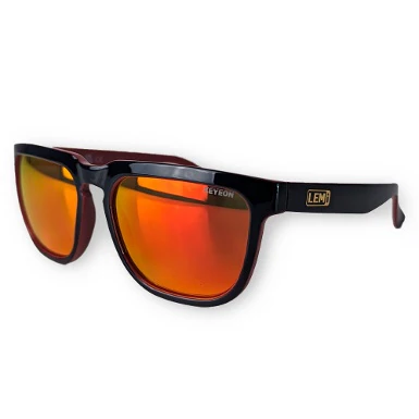 LEM SOUL SUNGLASSES - BLACK / ORANGE