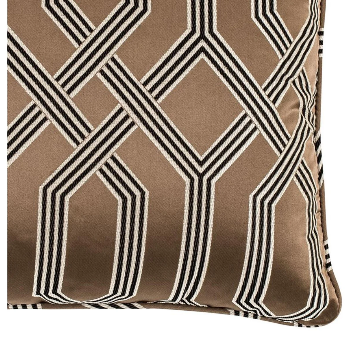 Decorative cushion / decorative cushion brown 50 x 50 cm - luxury living room accessories