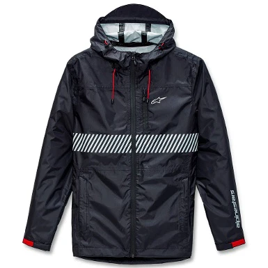 CHAQUETA IMPERMEABLE ALPINESTARS FUSION RAIN NEGRO