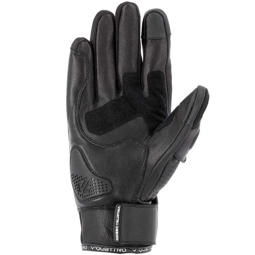 VQUATTRO SPIDER EVO 18 BLACK SUMMER GLOVES