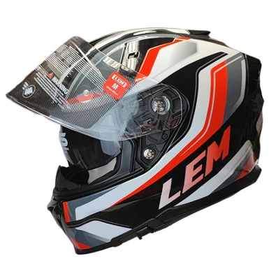 CASCO LEM VZN GRAPHISCHER ROJO / NEGRO