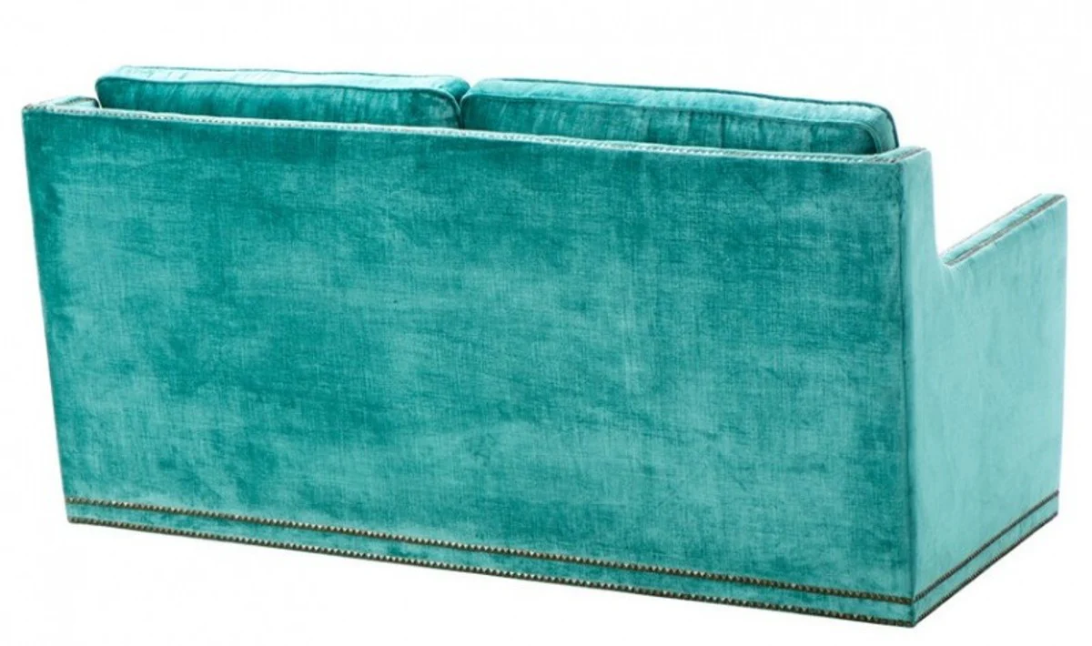 Luxury Belle Epoch 2 Seater Sofa Turquoise Green - Art Nouveau Art Deco - Luxury Collection