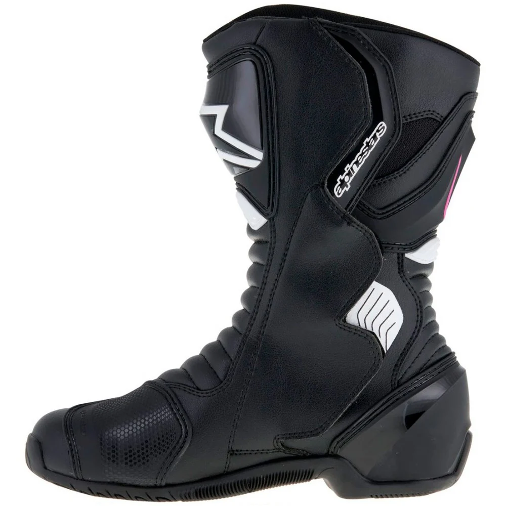 ALPINESTARS STELLA SMX 6 V2 DS BOOTS BLACK / WHITE / PINK