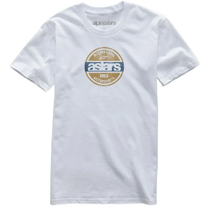 CAMISETA ALPINESTARs OILER BLANCO